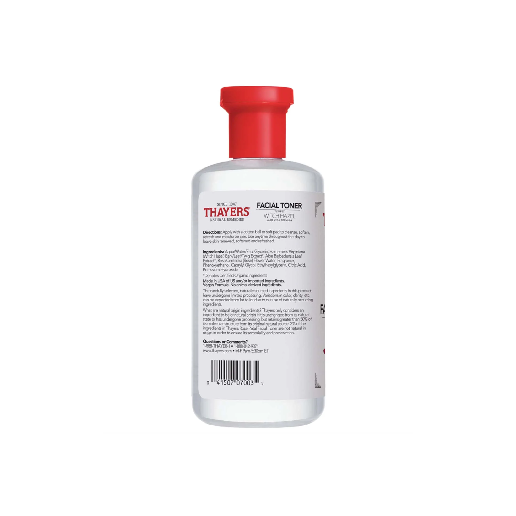 Alcohol Free Witch Hazel Toner Rose - Image 13