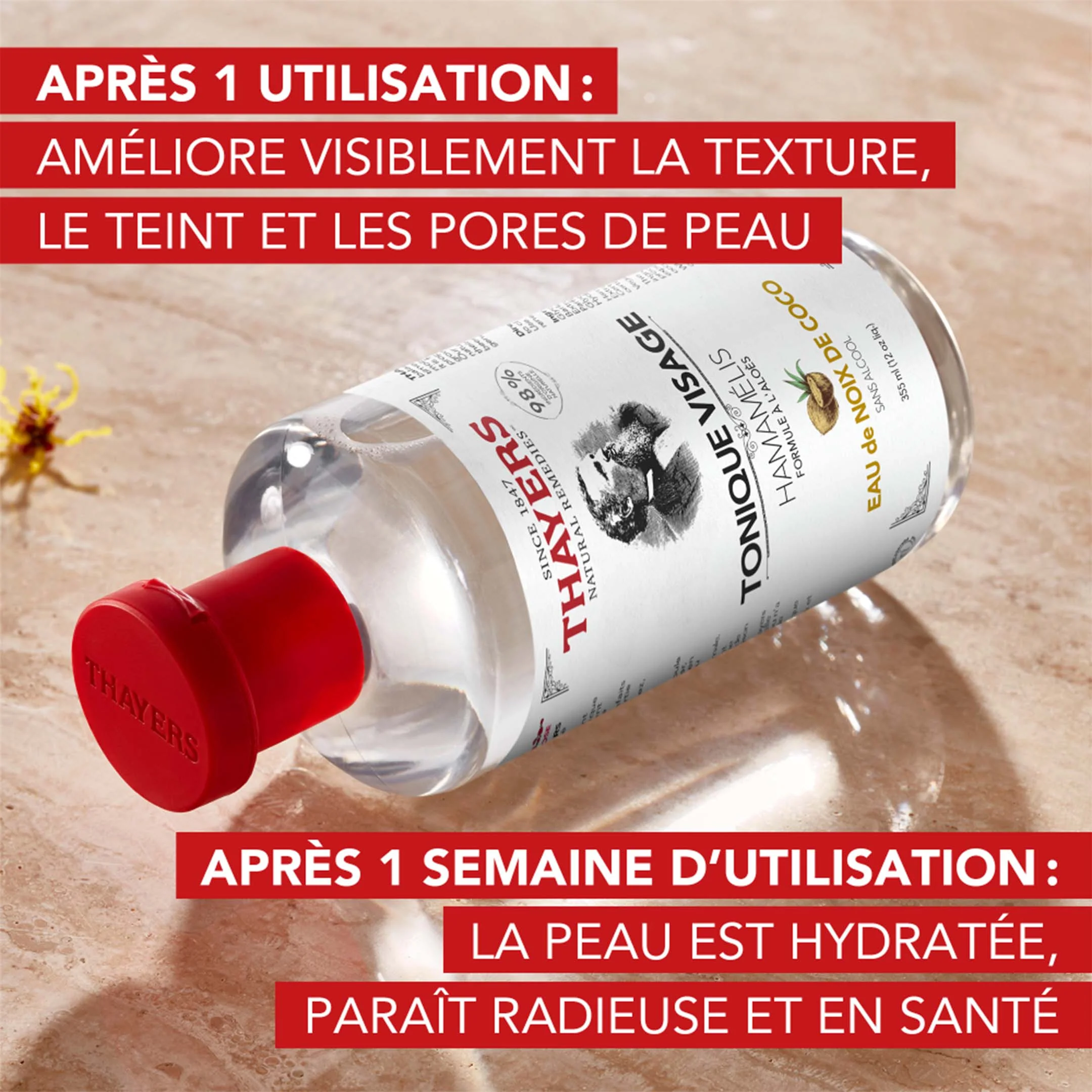 Alcohol Free Witch Hazel Toner Rose - Image 16