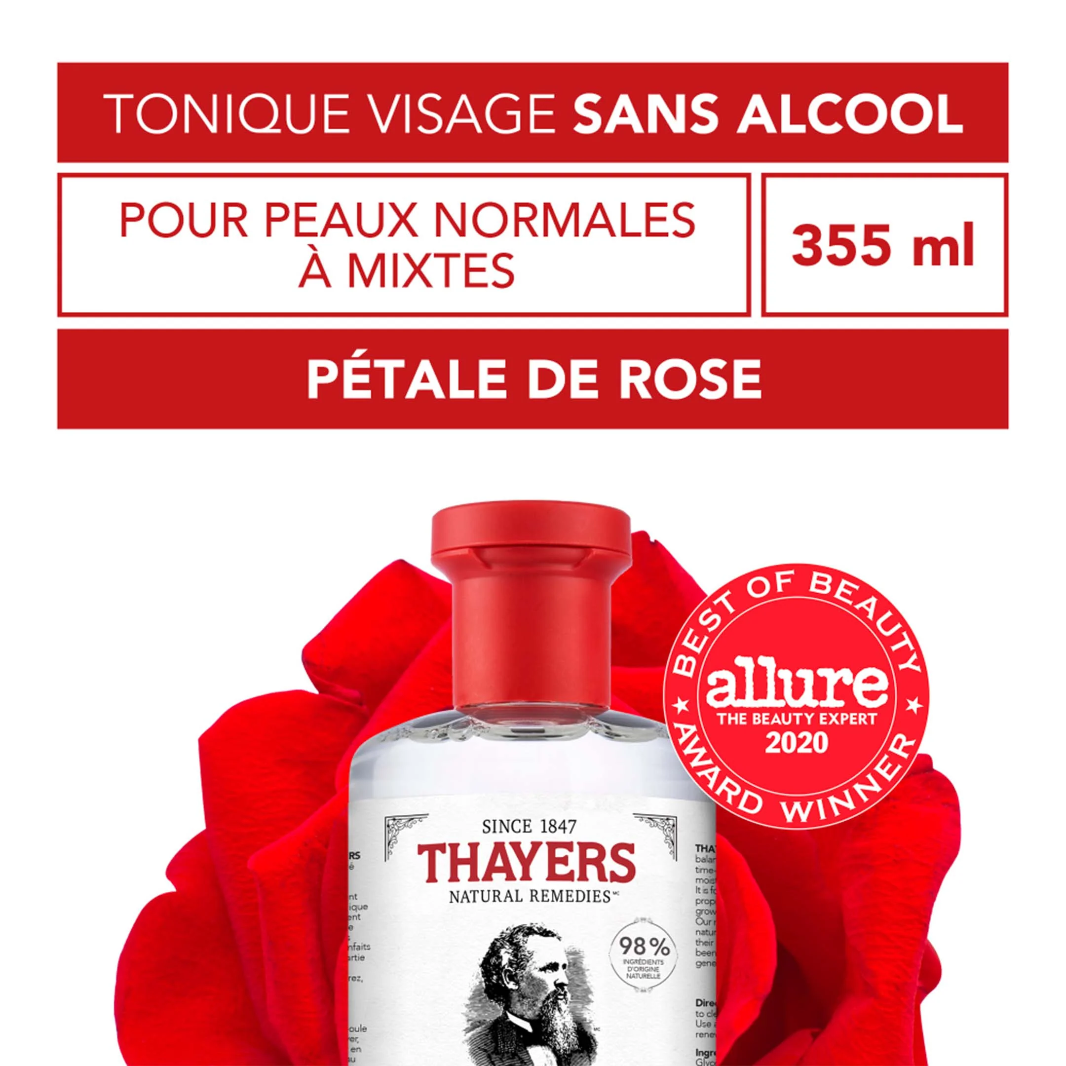 Alcohol Free Witch Hazel Toner Rose - Image 6