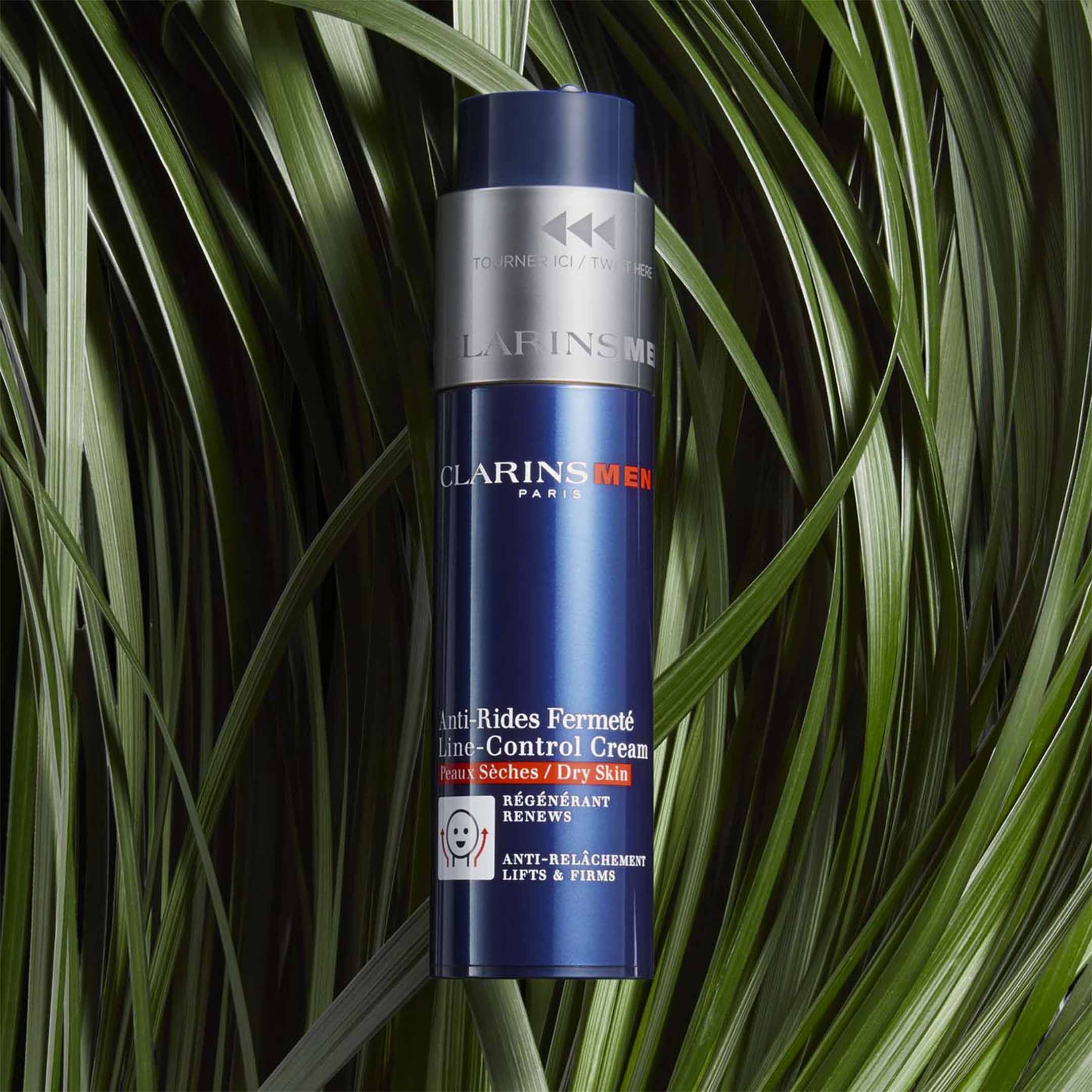 ClarinsMen Line-Control Cream - Dry Skin - Image 4