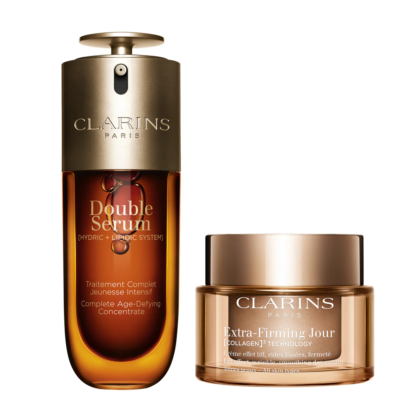 Double Serum & Extra-Firming – Visibly firming, age-defying set