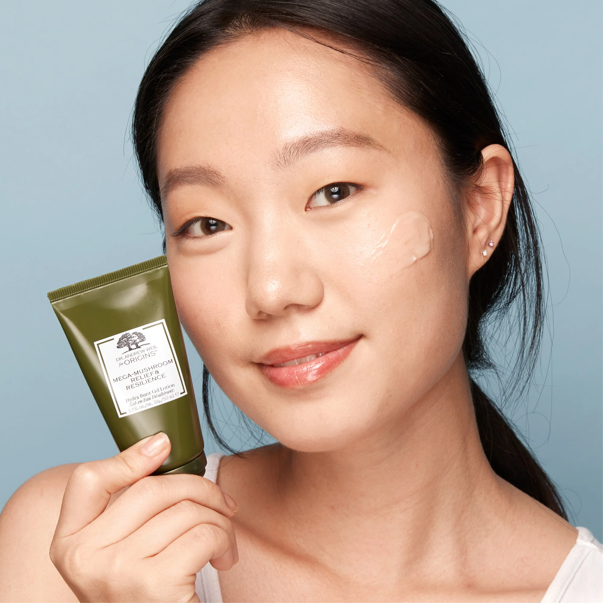 Dr. Andrew Weil For Origins™ Mega-Mushroom Relief & Resilience Hydra Burst Gel Lotion - Image 3