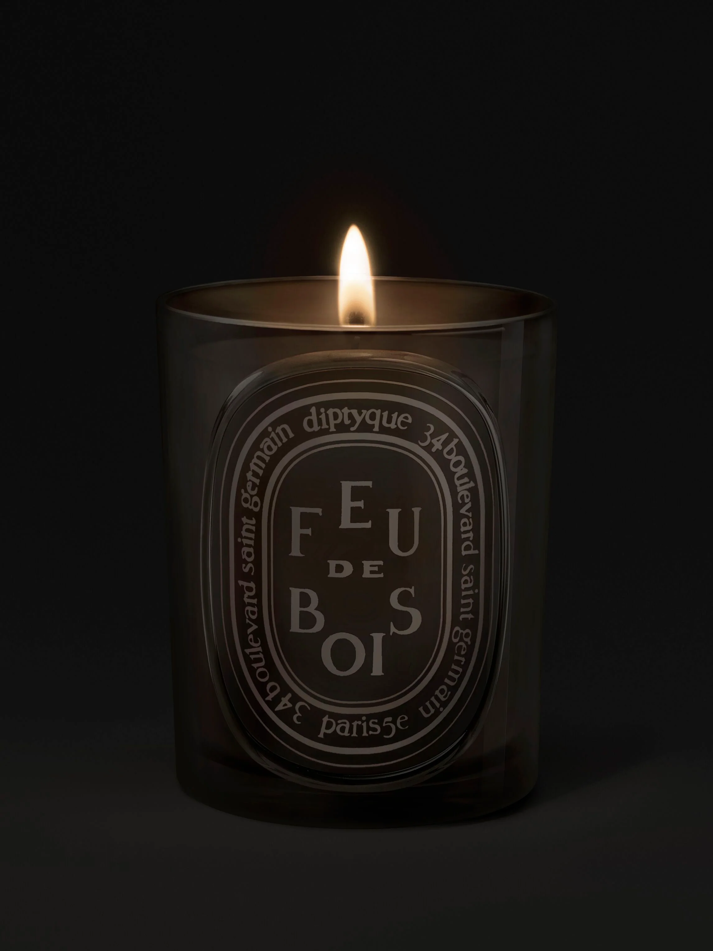 Feu de Bois (Wood Fire) Scented Medium Candle - Image 2