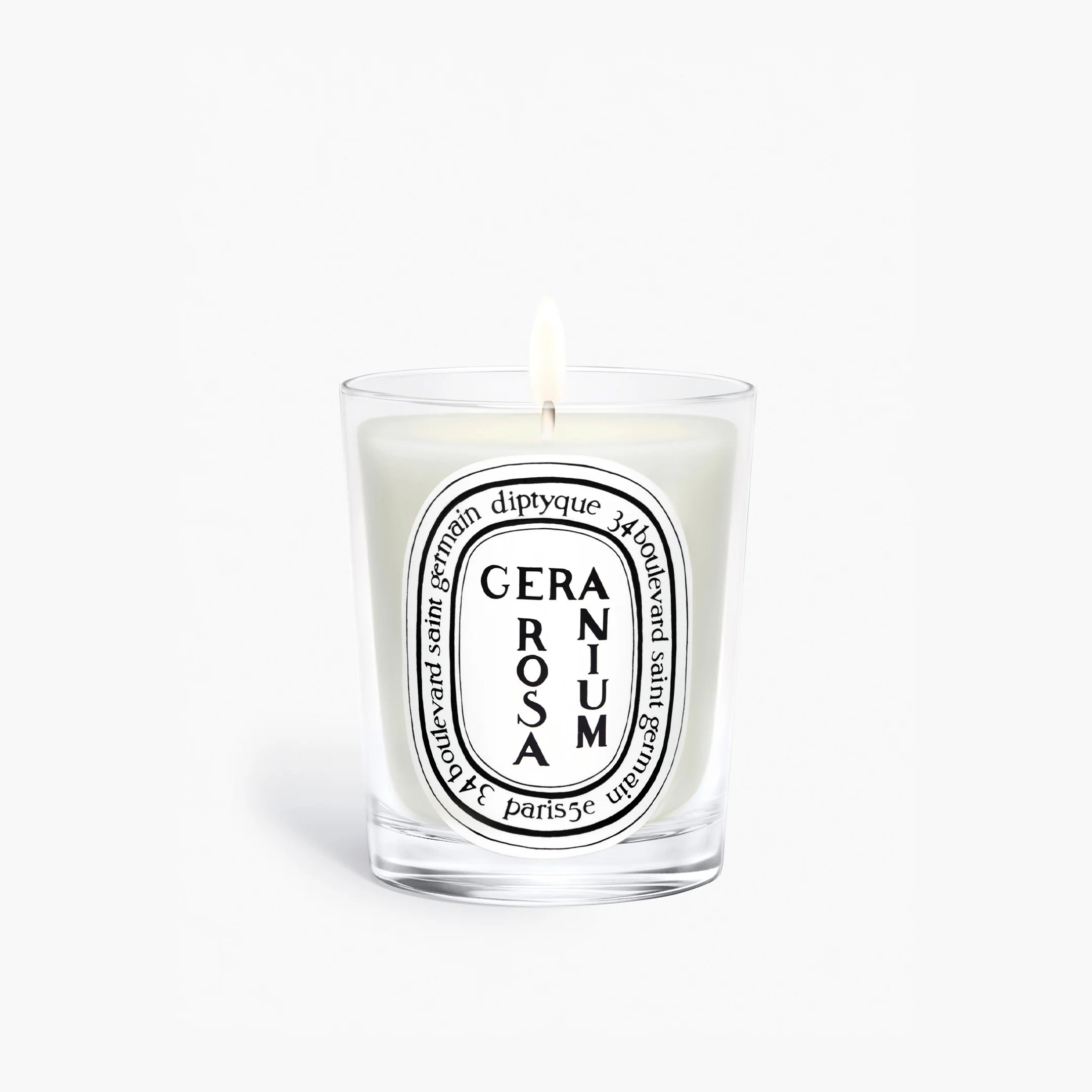 Geranium Rosa Scented Candle