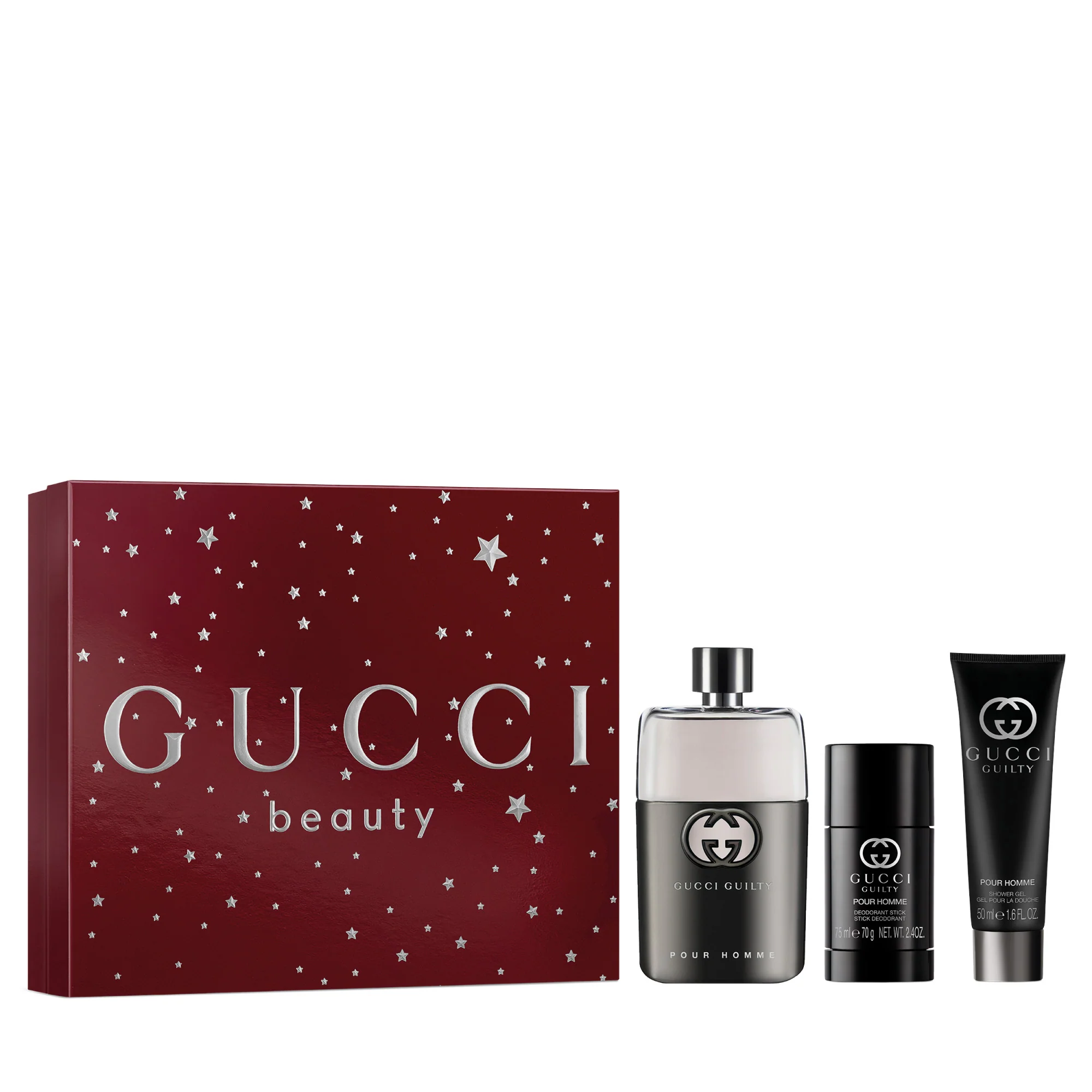Gucci Guilty Pour Homme Eau de Toilette for Men Trio Gift Set