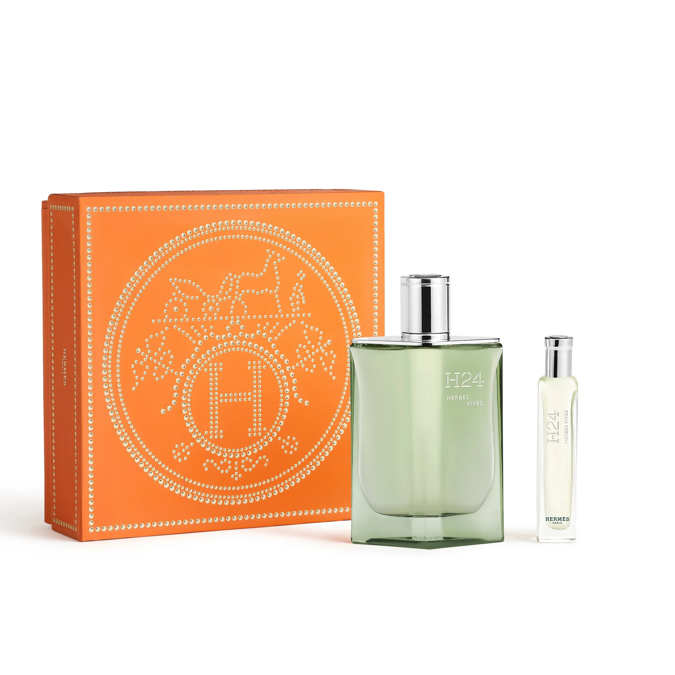 H24 Herbes Vives gift set, Eau de Parfum, 100 ml + 15 ml