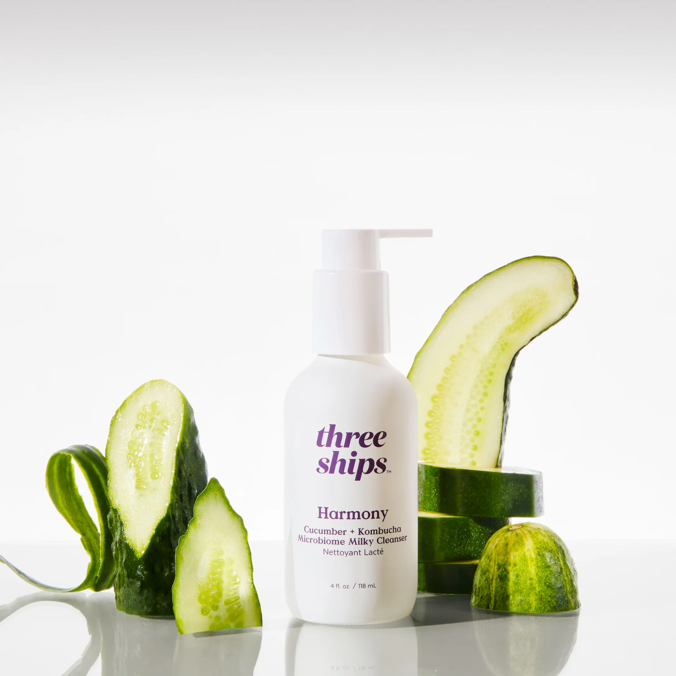Harmony Cucumber + Kombucha Microbiome Milky Cleanser - Image 4
