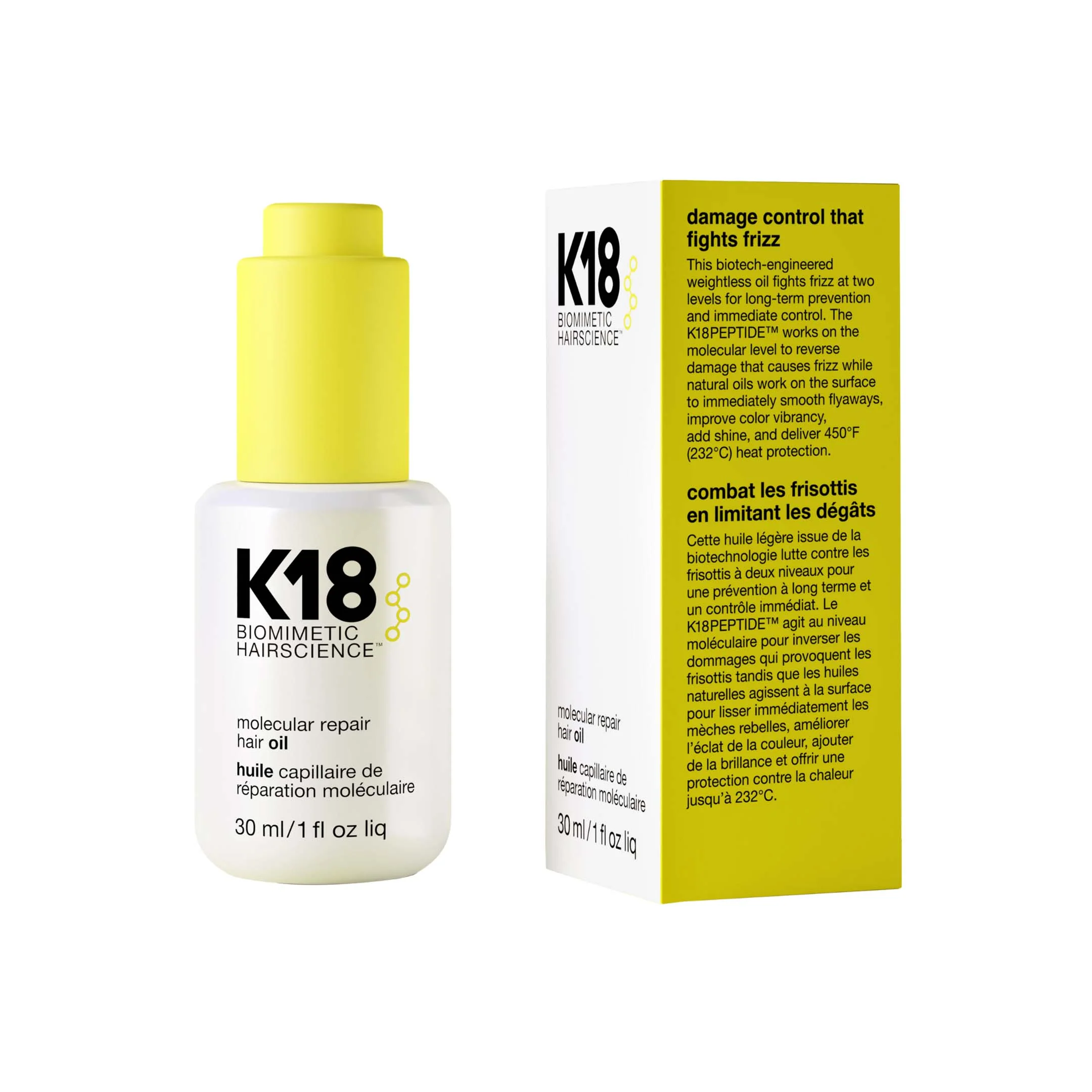 K18 Molecular Repair Hair Oil