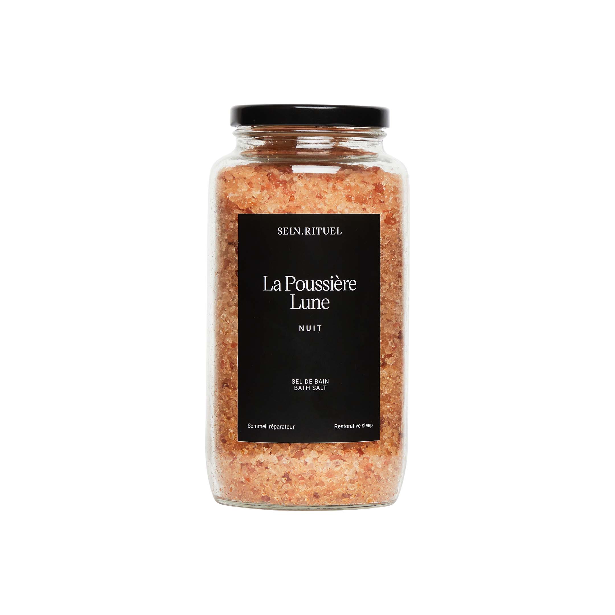 Lune Bath Salt - Mint & Lavender - Pink Shade