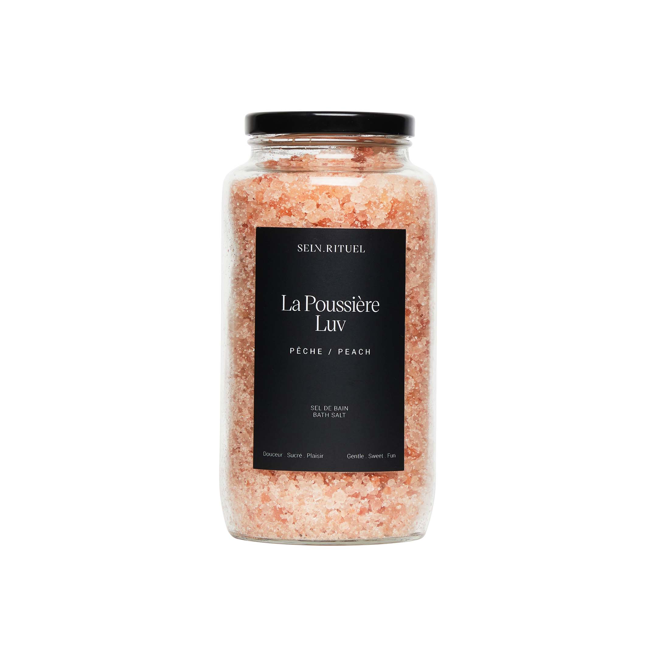 Luv Bath Salt - Peach - Pink Shade