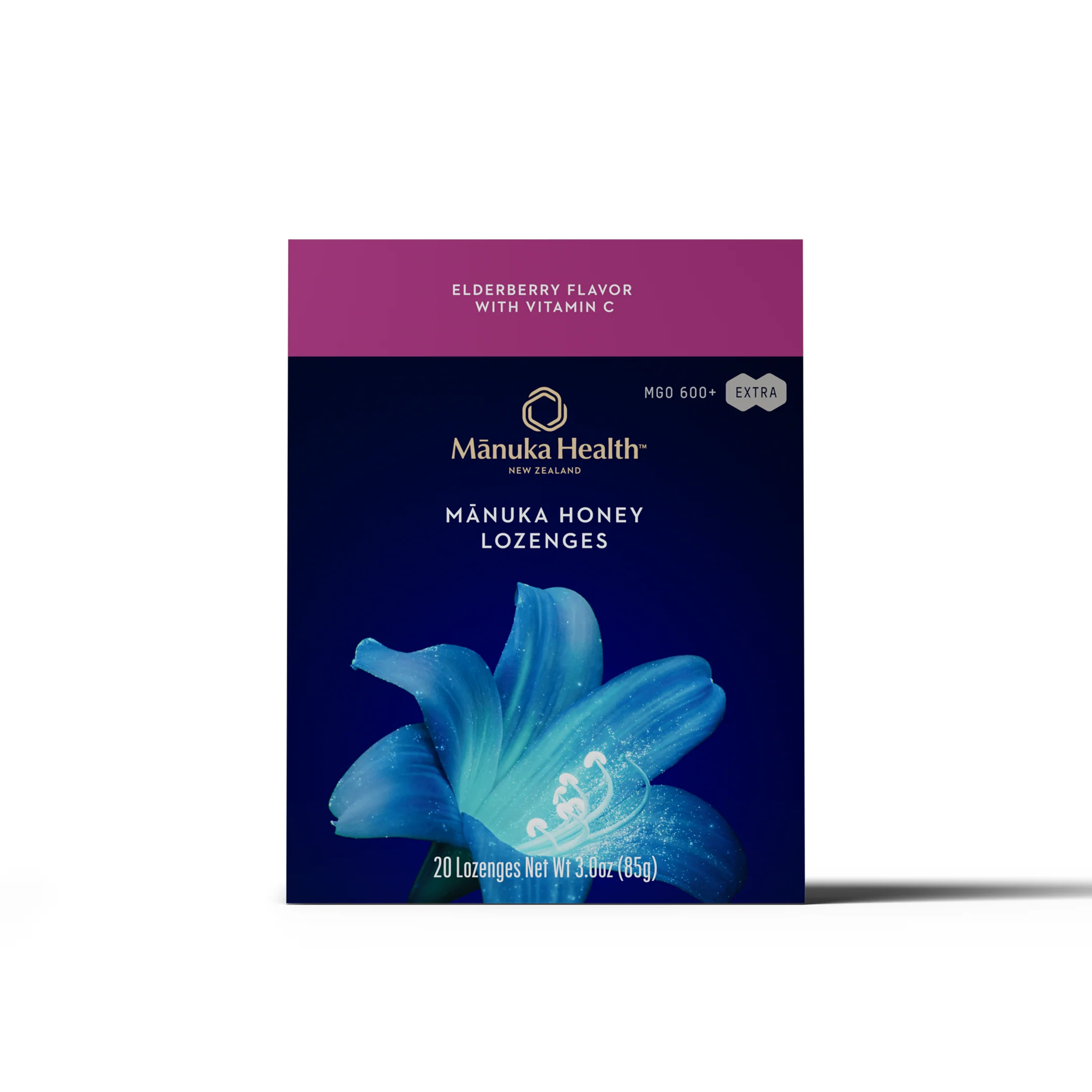 Mānuka Honey Lozenges Elderberry With Vitamin C