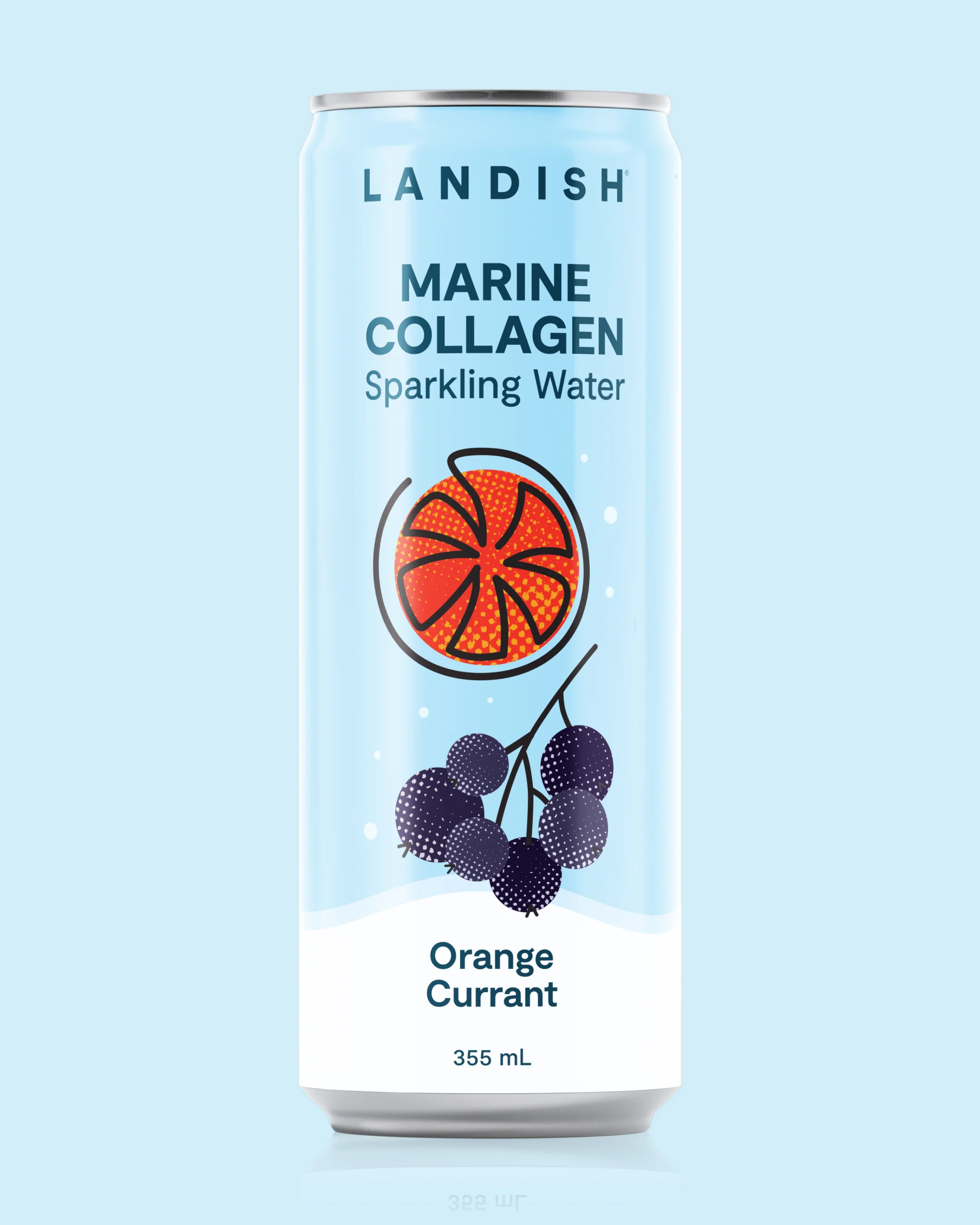 MARINE COLLAGEN SPARKLING WATER - ORANGE CURRANT