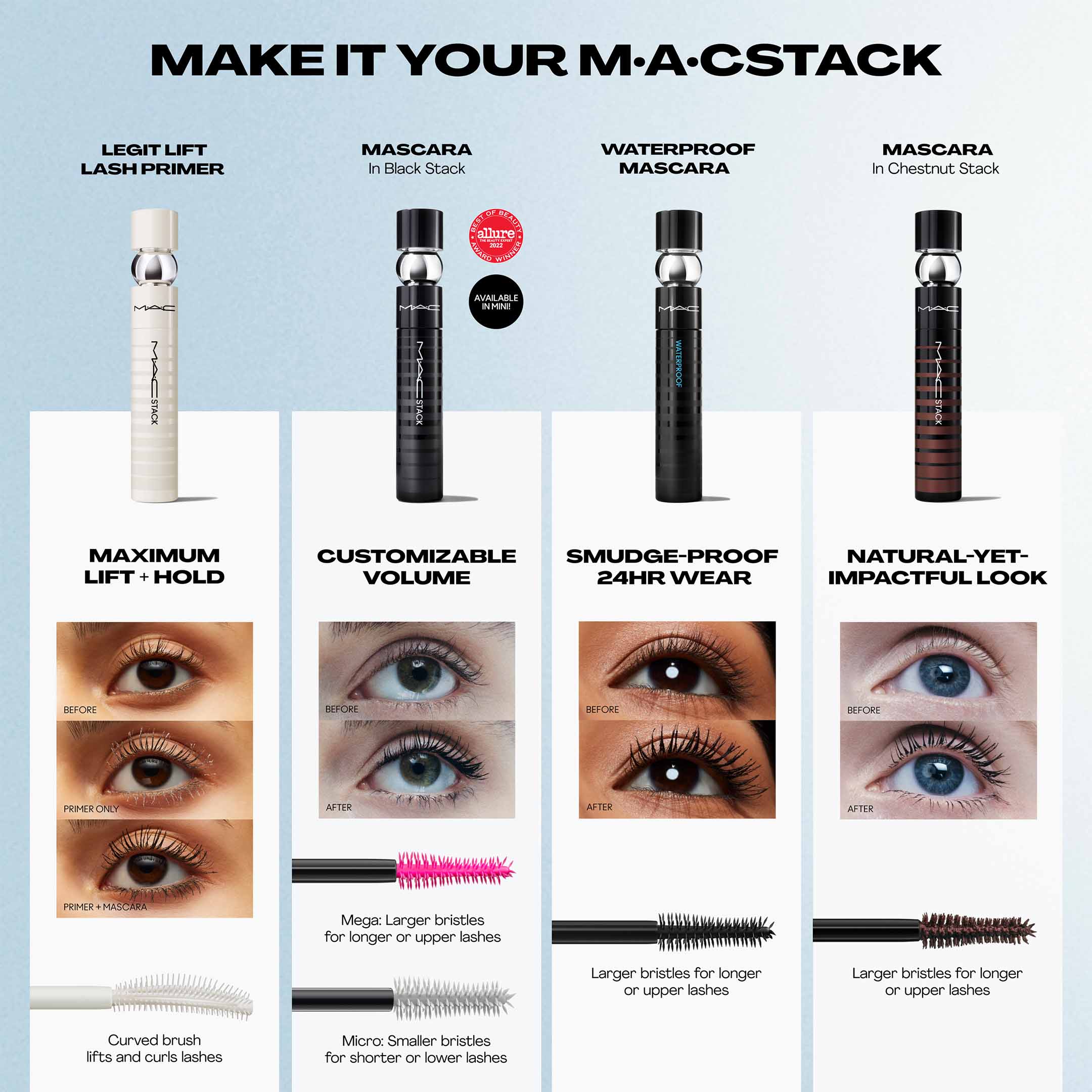Mascara Macstack Waterproof - Image 6