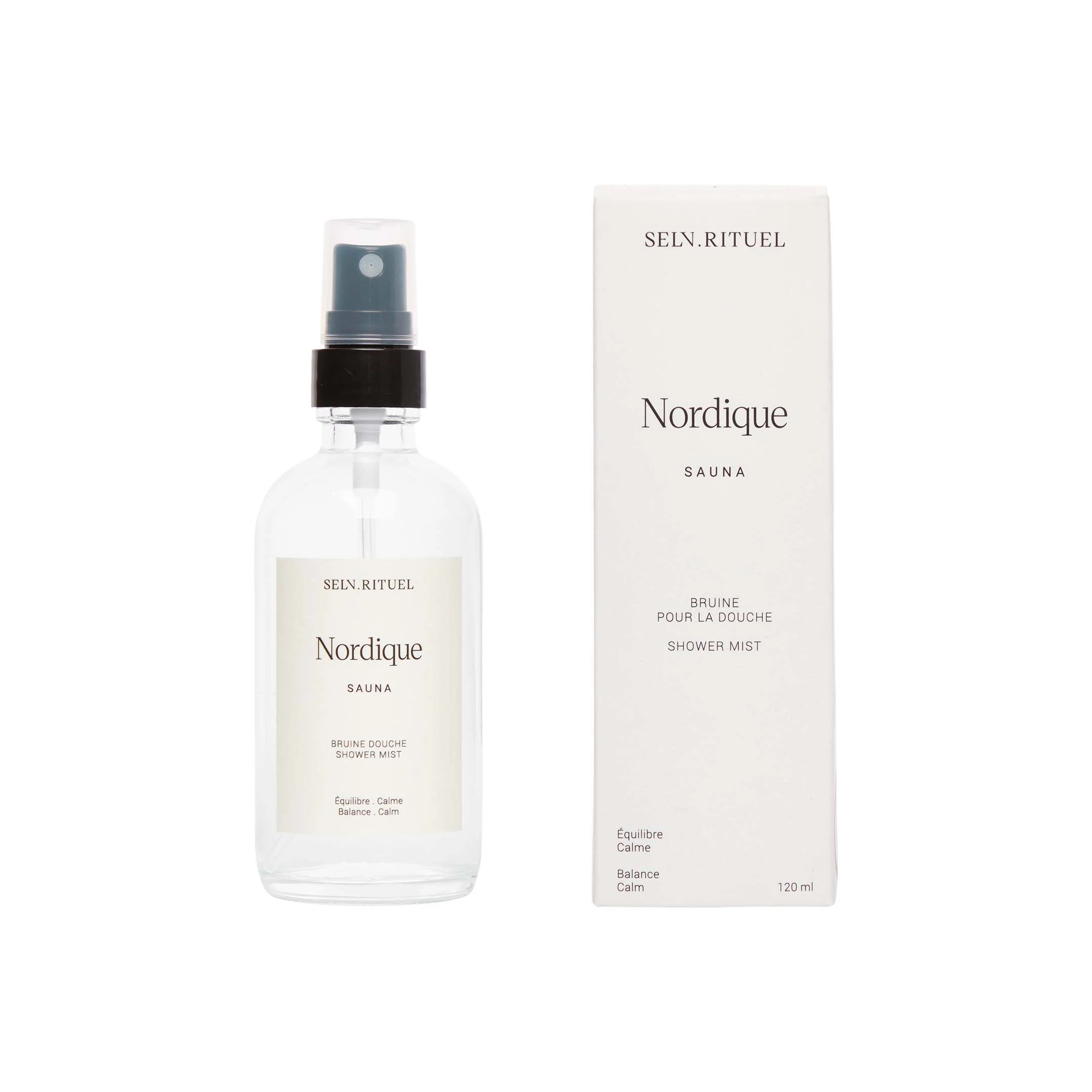 Nordique Shower Mist - Eucalyptus & Lavender - Transparent Shade