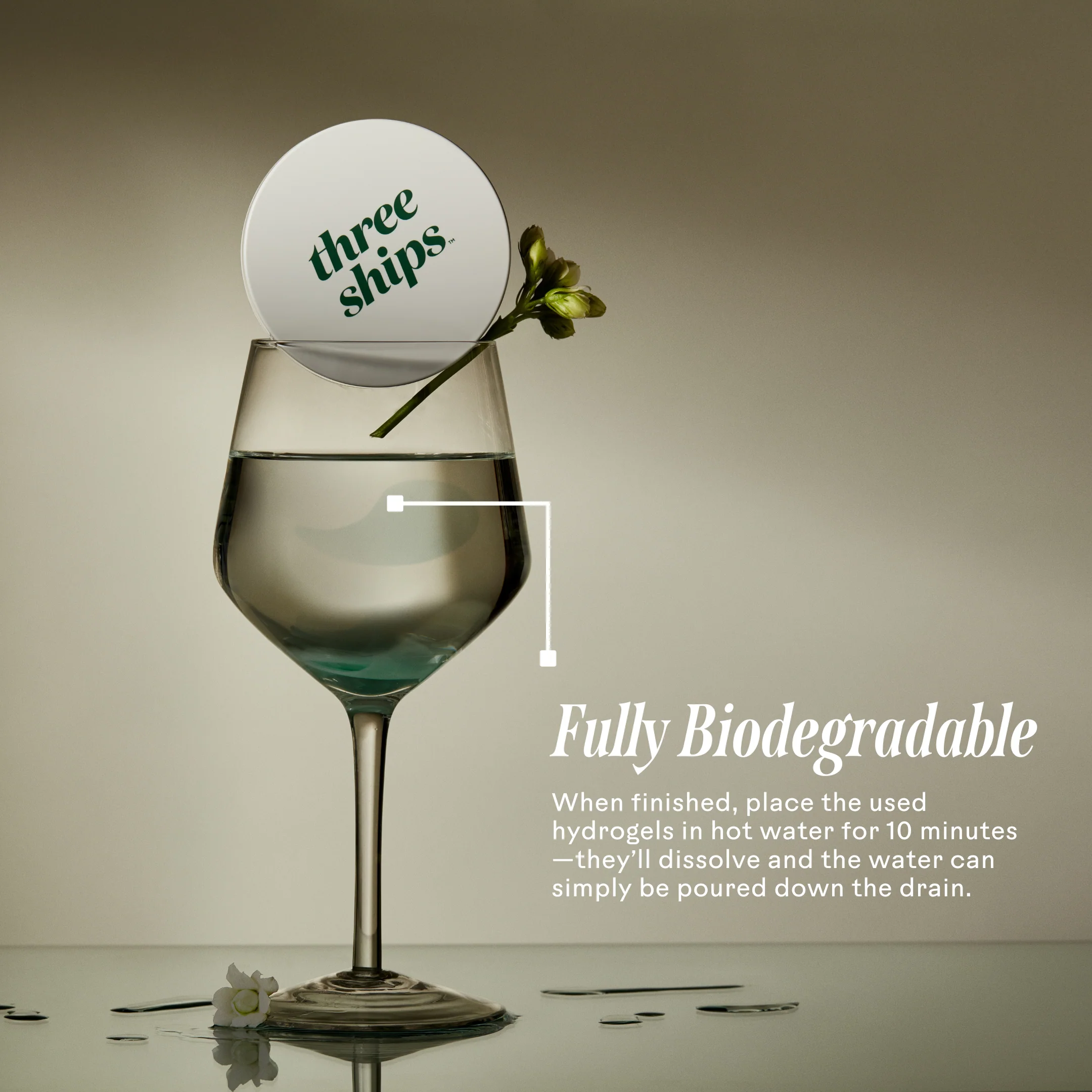 Off Duty Sea Algae + Bio-Peptide Smoothing Biodegradable Eye Masks - Image 6