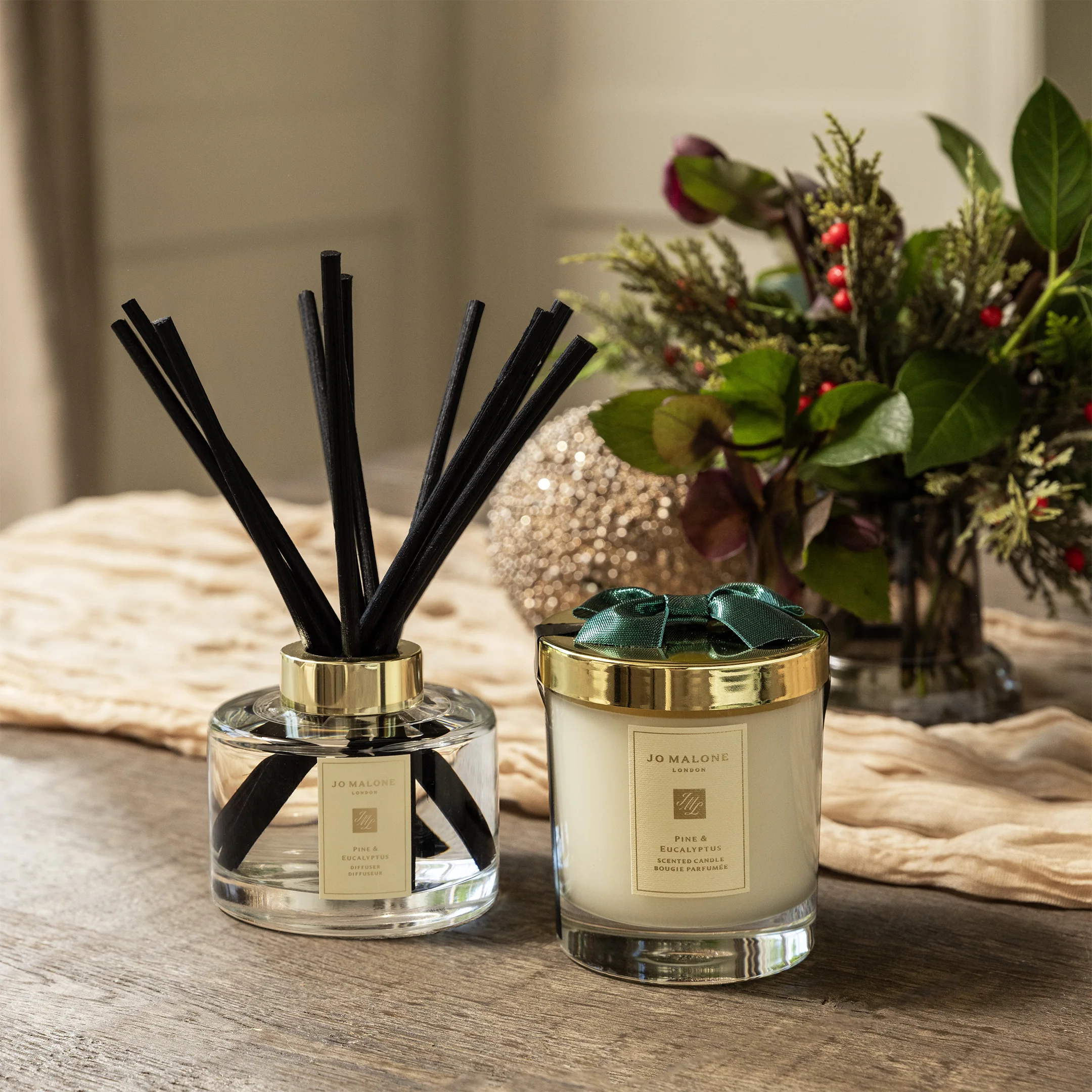 PINE & EUCALYPTUS HOME CANDLE 200 GR - Image 3