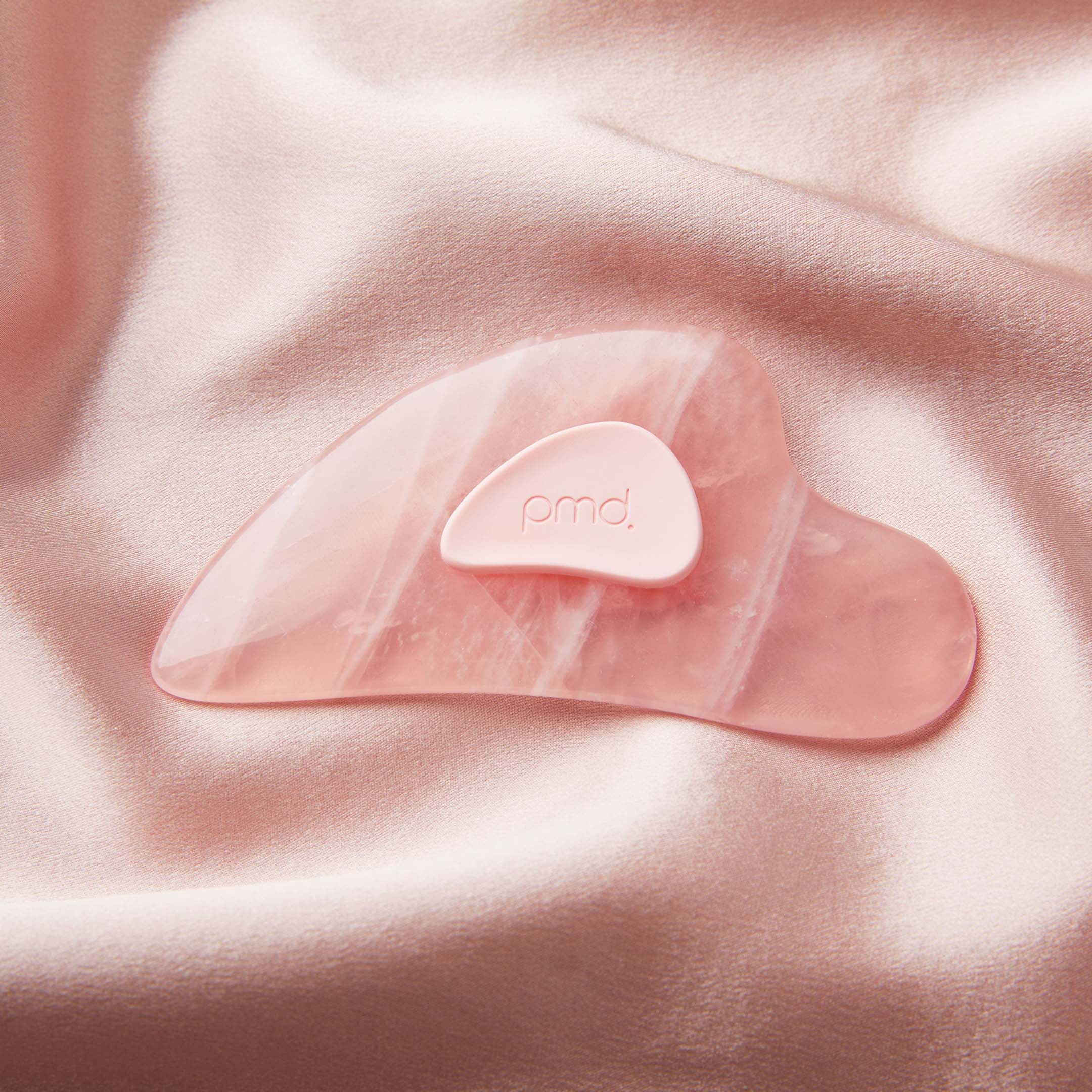 PMD Gua Sha RQ - Rose Quartz Stone Massager - Image 3