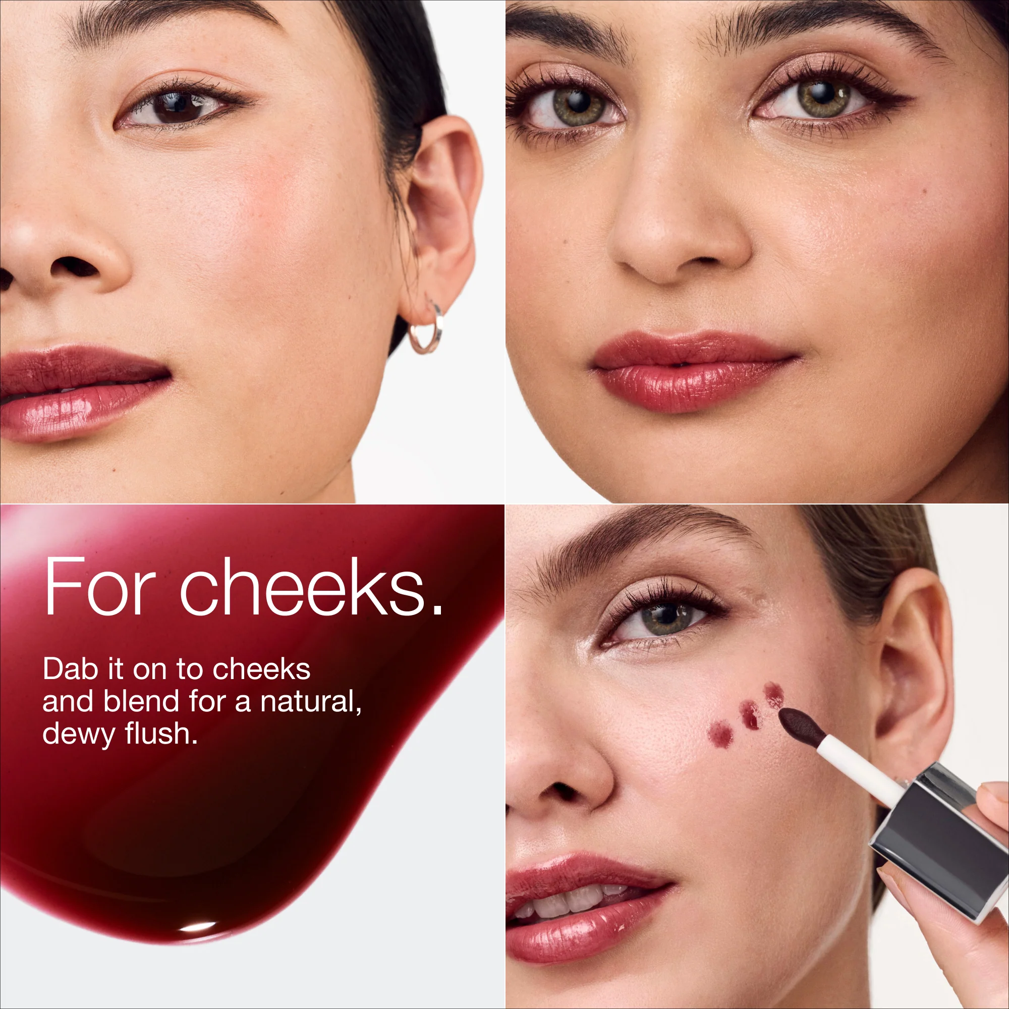 Pop™ Lip + Cheek Oil in Black Honey - Image 7