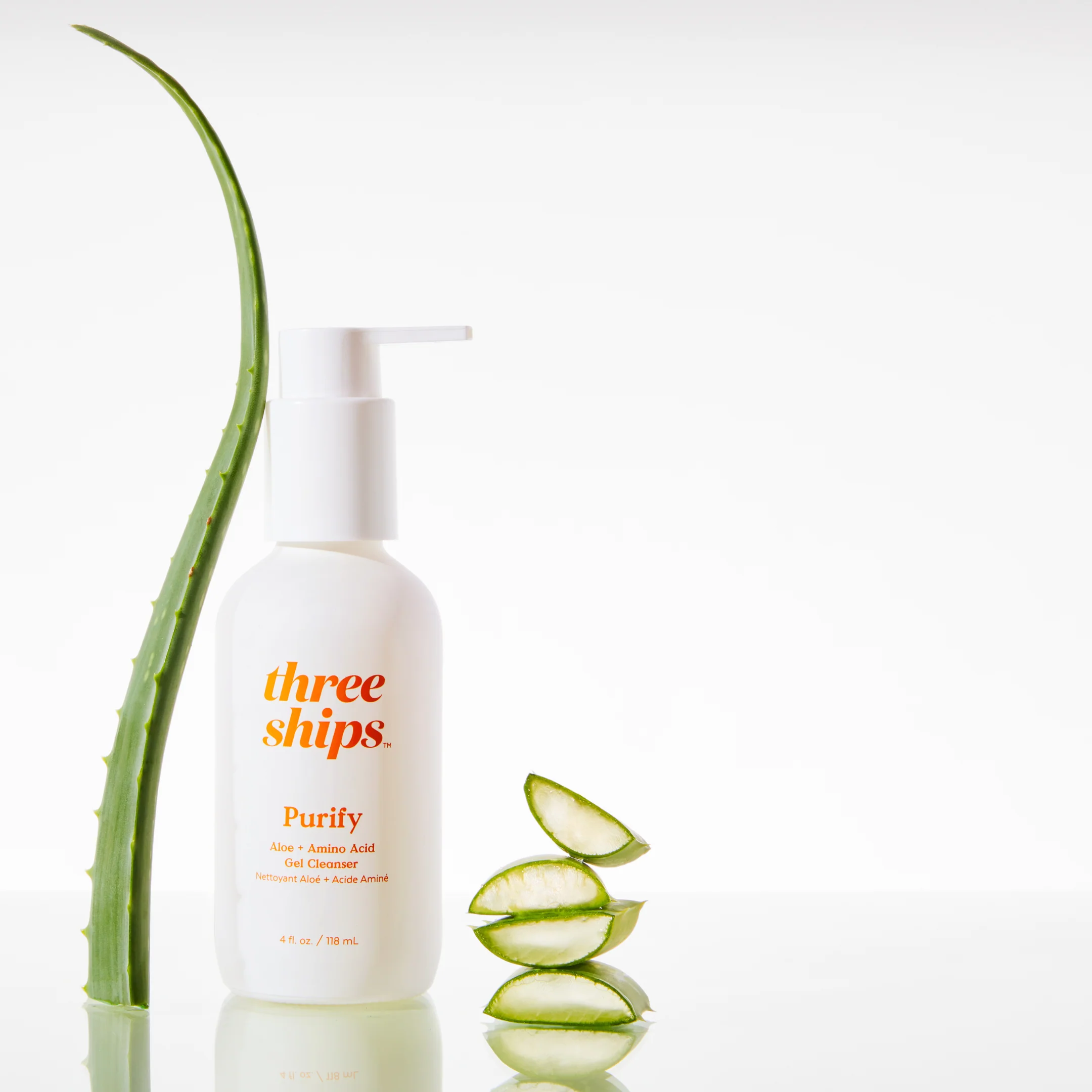 Purify Aloe + Amino Acid Gel Cleanser - Image 4