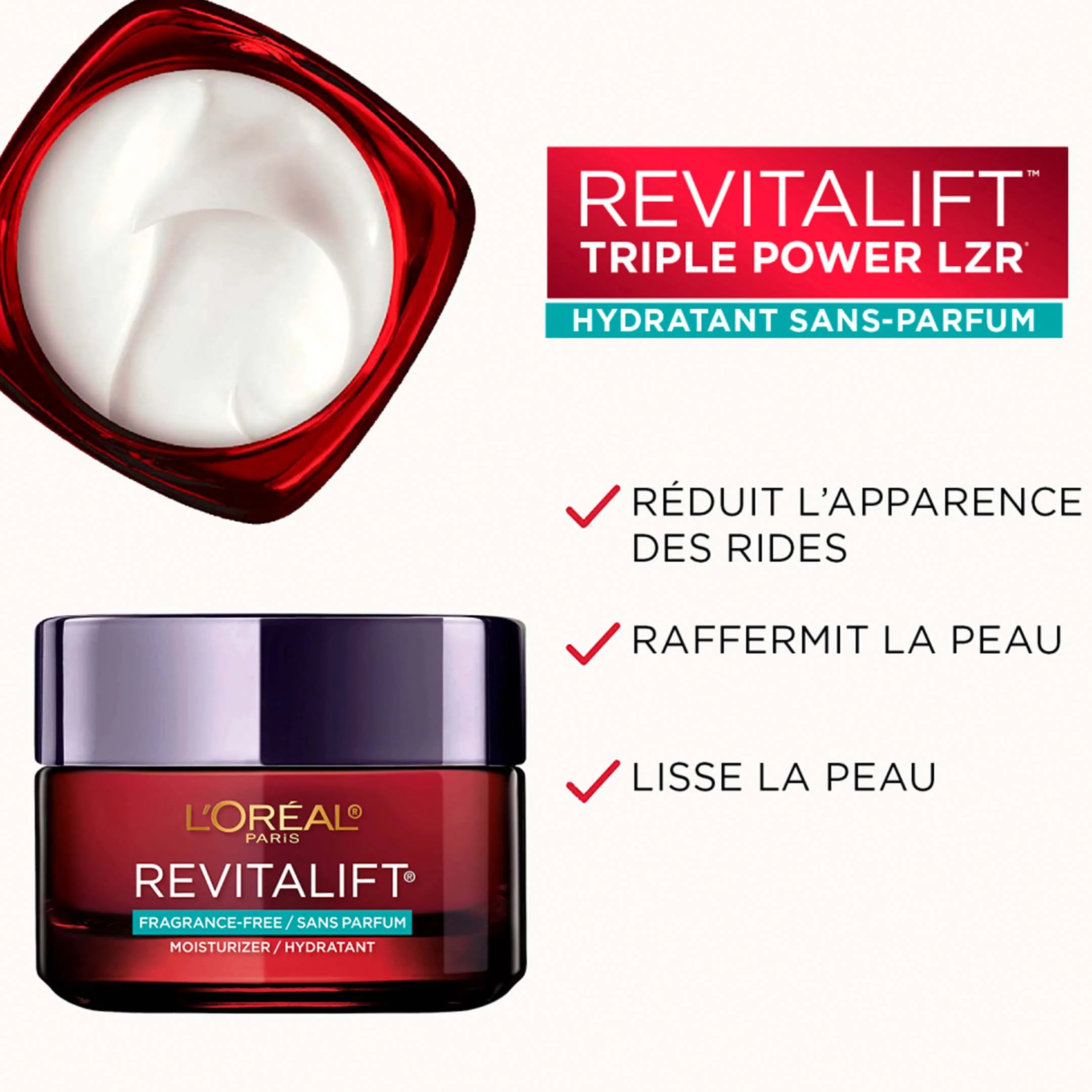 Revitalift Triple Power Lzr Fragrance Free Cream - Image 9