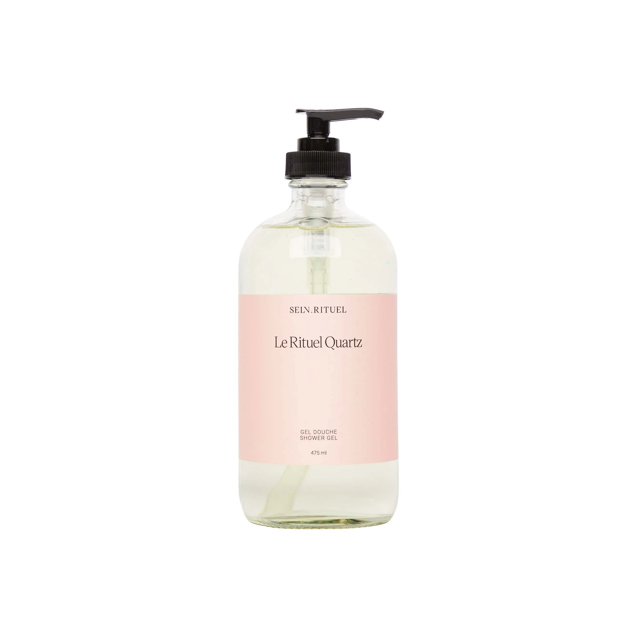 Rituel Quartz Shower Gel - Rose - Transparent Light Yellow