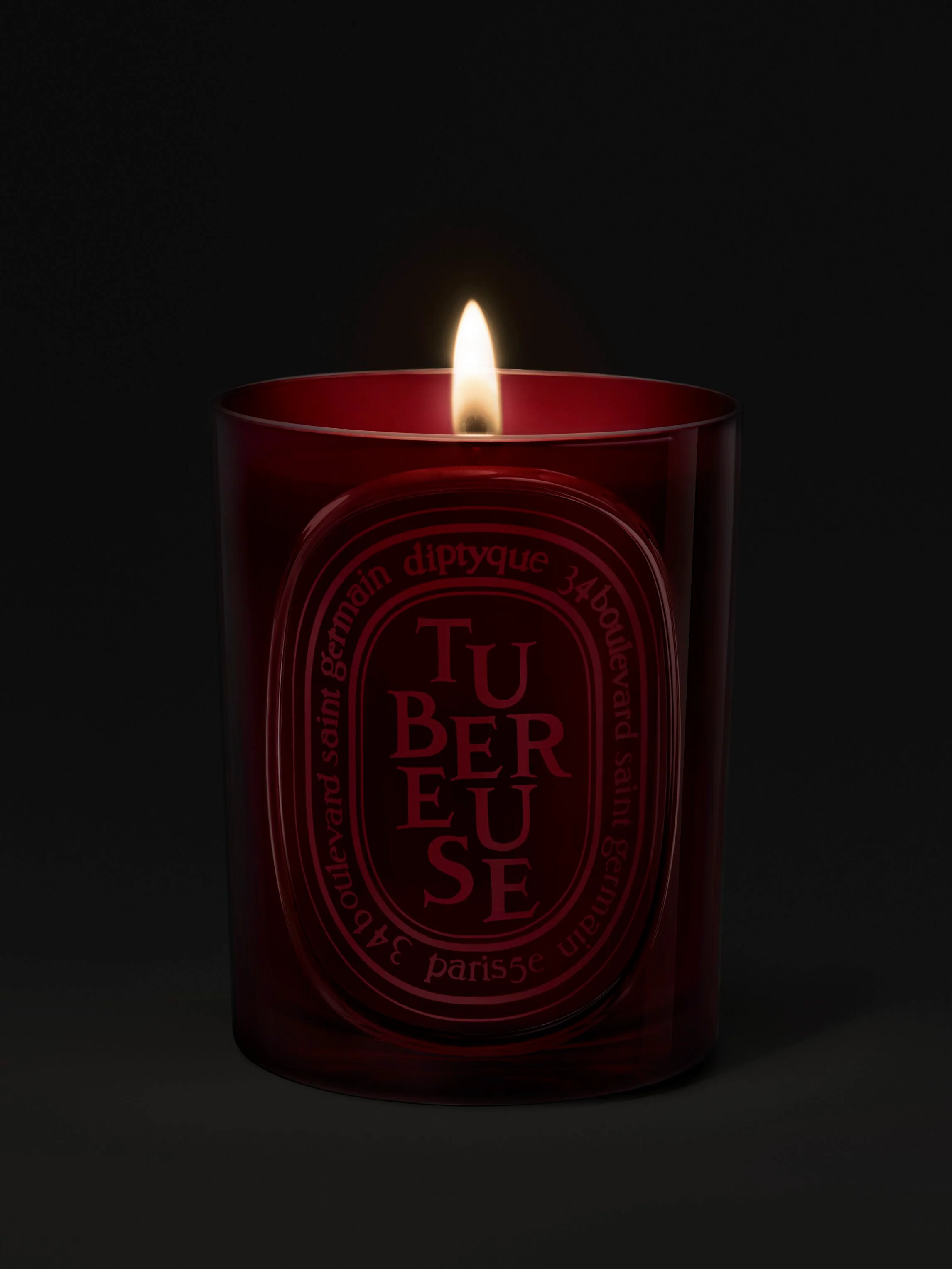 Tubéreuse (Tuberose) Scented Medium Candle - Image 2