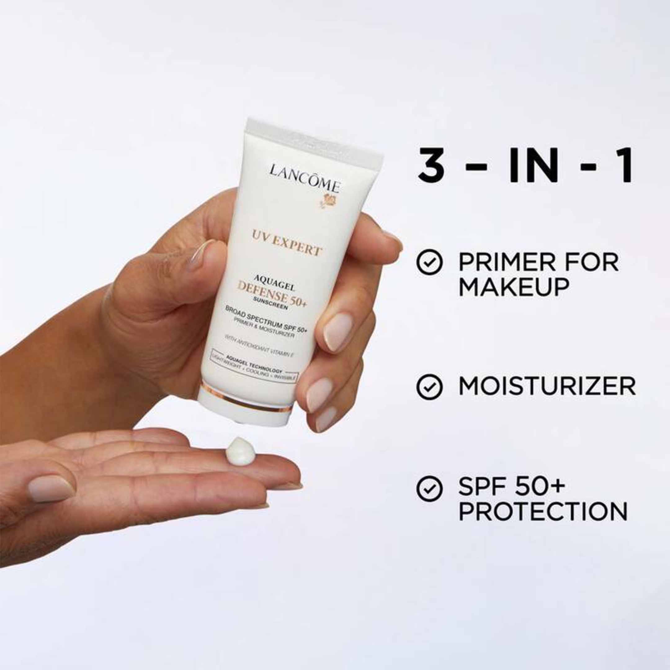 UV Expert Aquagel Defense Face Primer & Moisturizer With SPF 50 - Image 3
