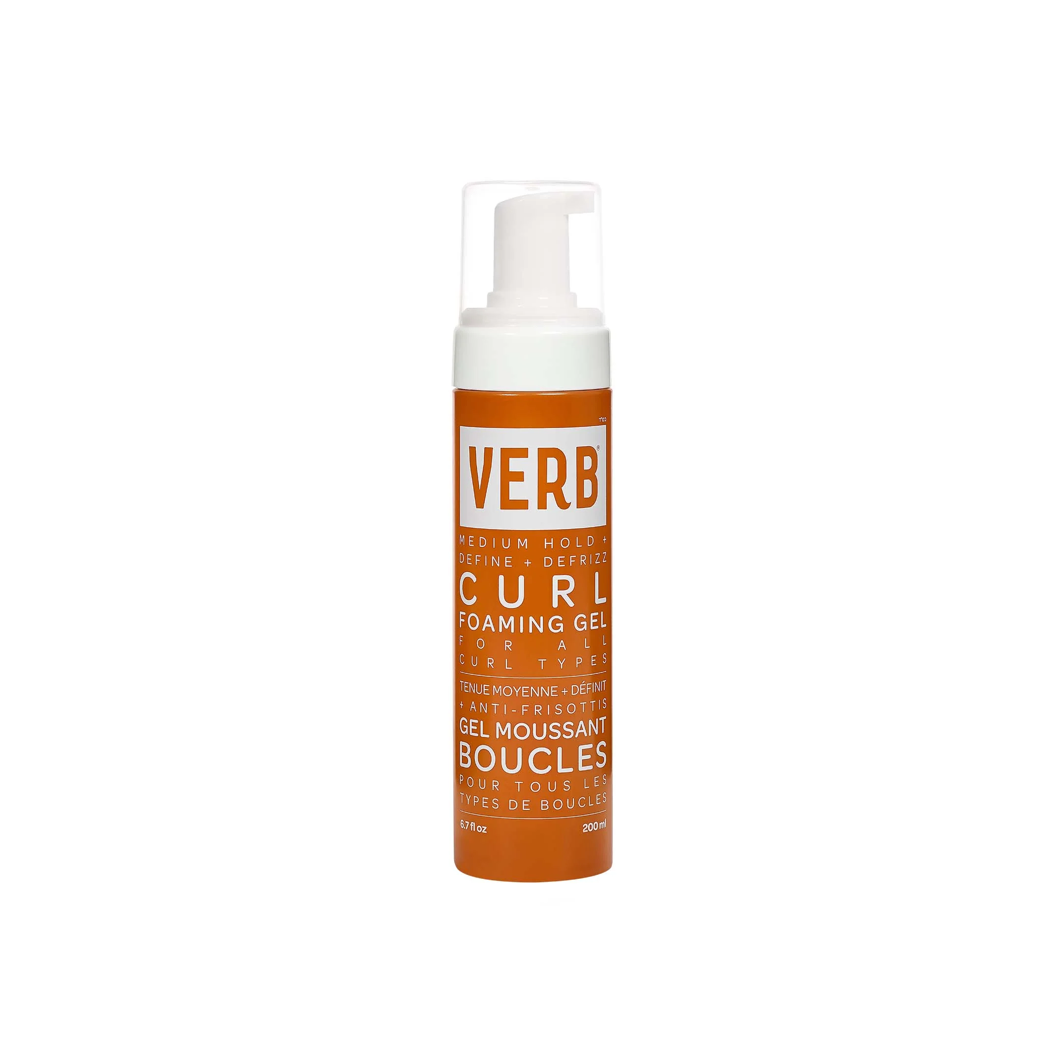 Verb Curl Foaming Gel 6.7 Fl Oz / 200 Ml