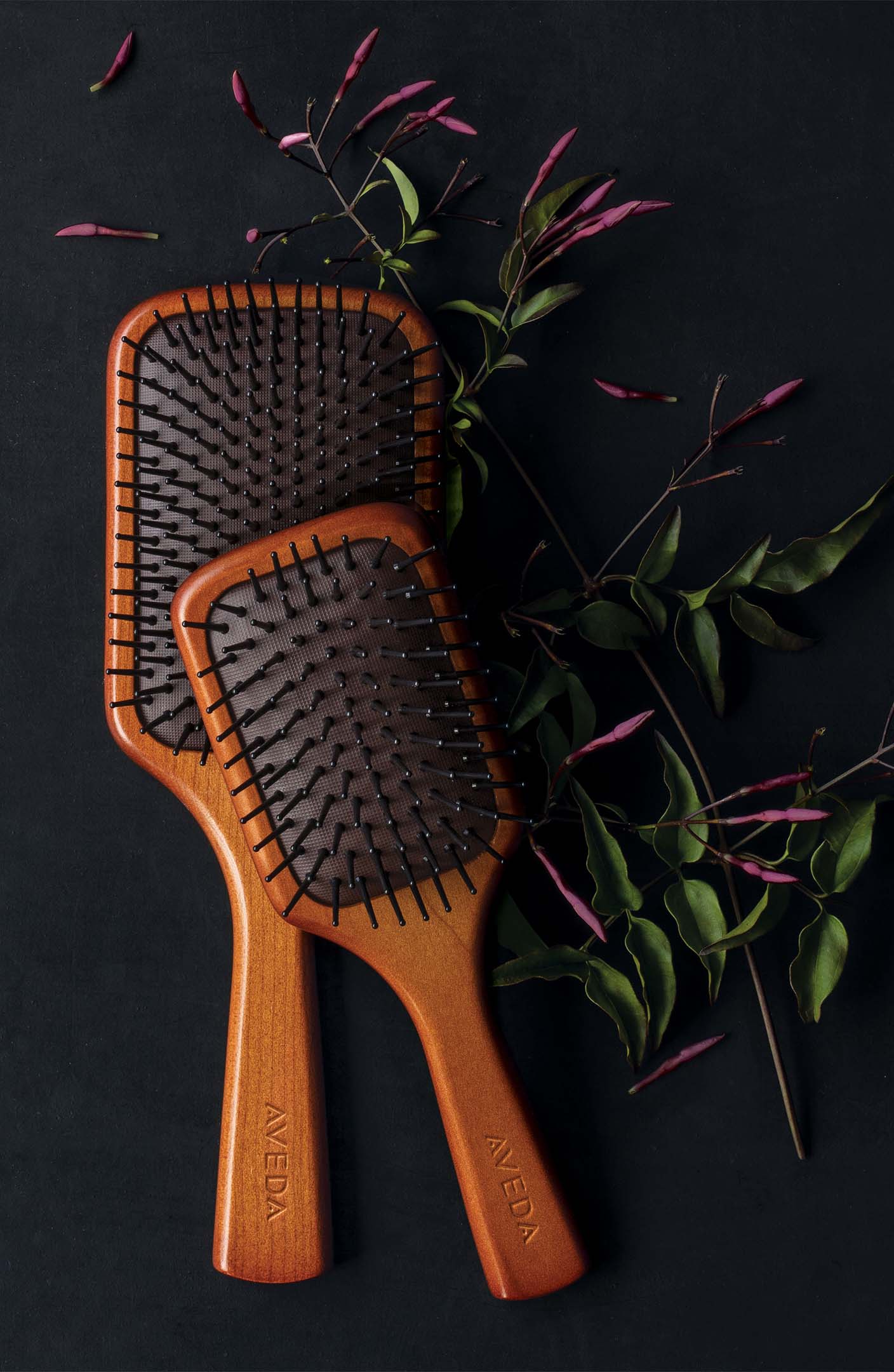 Wooden Mini Paddle Brush - Image 2